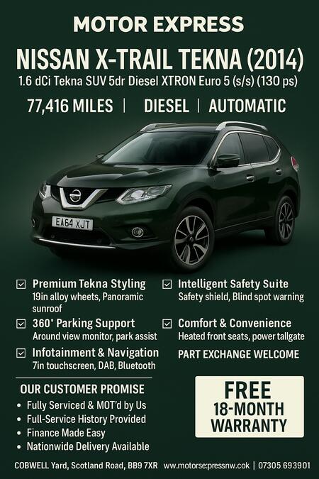 NISSAN X-TRAIL 1.6 dCi Tekna
