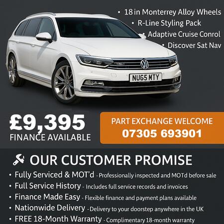 VOLKSWAGEN PASSAT 2.0 TDI BlueMotion Tech R-Line