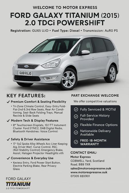 FORD GALAXY 2.0 TDCi Titanium
