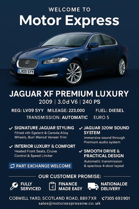 JAGUAR XF 3.0 d V6 Premium Luxury